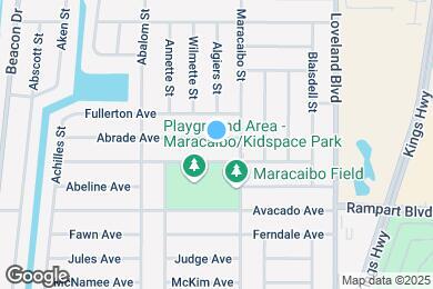Map image of the property - 23383 Abrade Ave