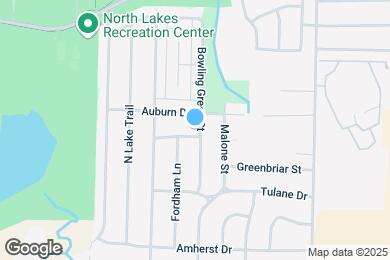 Map image of the property - 1400 Belhaven St