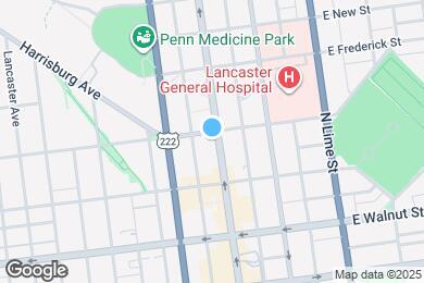 Map image of the property - 448 N Queen St