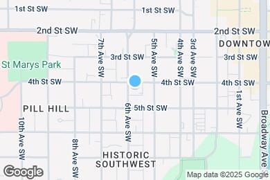 Map image of the property - 410 6th Ave SW