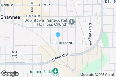 Map image of the property - 236 S Oklahoma Ave