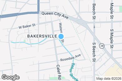 Map image of the property - 25 Randall St