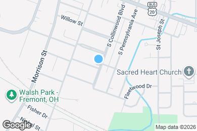 Map image of the property - 420 S Collinwood Blvd