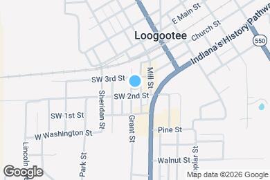 Map image of the property - 108 SW 2nd St