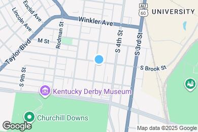 Map image of the property - 2907 S 5th St