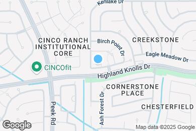 Map image of the property - 1514 Kincross Ct