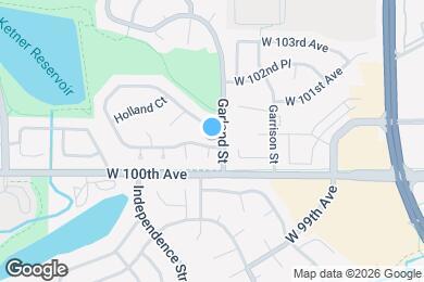 Map image of the property - 9203 W 100th Cir