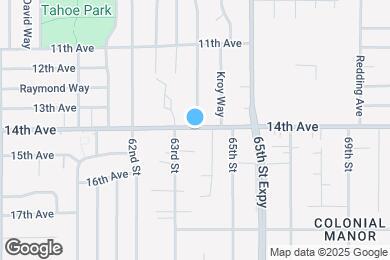 Map image of the property - 6380 14th Ave
