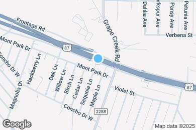 Map image of the property - 8219 US Highway 87 N