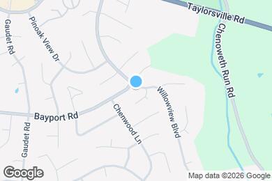 Map image of the property - 4112 Willowview Blvd