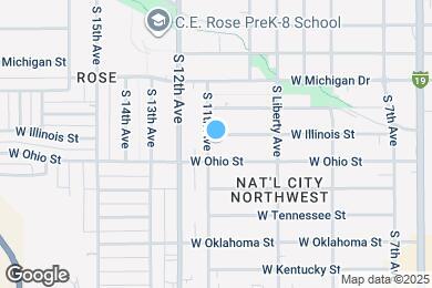 Map image of the property - 4567 S 11th Ave