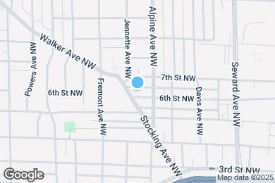 Map image of the property - 821 6th St NW