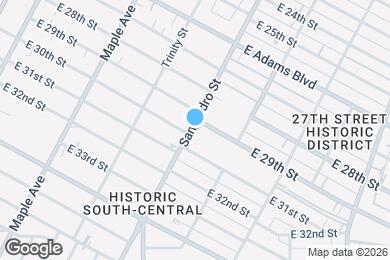 Map image of the property - 2908 San Pedro St