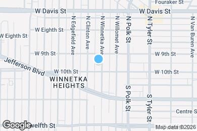Map image of the property - 111 N Winnetka Ave