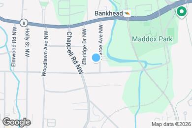 Map image of the property - 492 Pierce Ave NW
