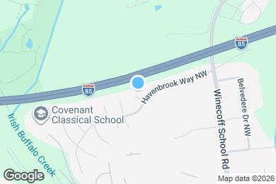 Map image of the property - 1410 Cherith Ct NW