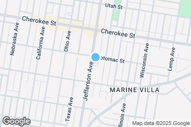 Map image of the property - 3514 S Jefferson Ave