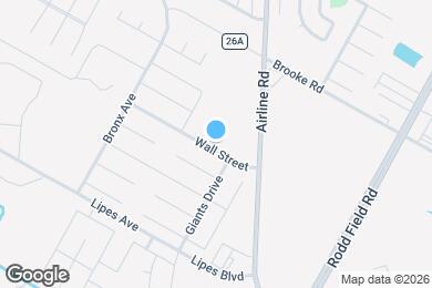 Map image of the property - 6822 Wall Street