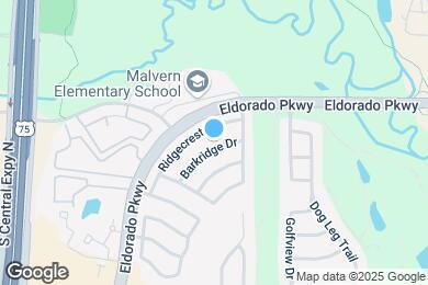 Map image of the property - 1010 Barkridge Dr