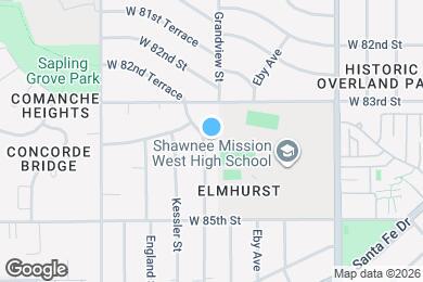 Map image of the property - 8325 Grandview Ln