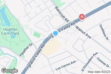 Map image of the property - 1919 Ygnacio Valley Rd