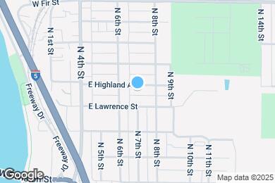 Map image of the property - 324 E Highland Ave