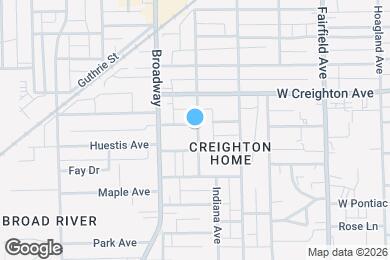 Map image of the property - 2406 Miner St