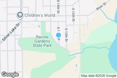 Map image of the property - 1410 S 14th St