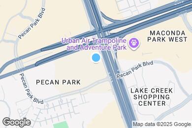 Map image of the property - Furnished Studio-Austin - Northwest - Lakeline Mall