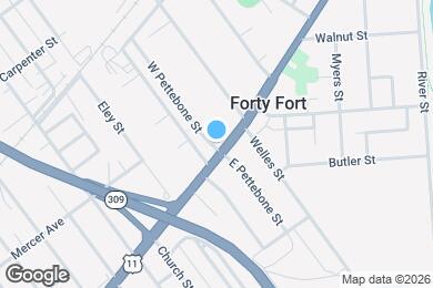 Map image of the property - 950 Wyoming Ave