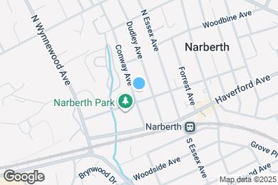 Map image of the property - 203 Conway Ave