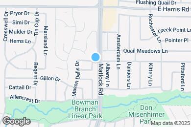 Map image of the property - 7601 Stanhope Ln