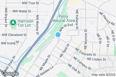 Map image of the property - 745 NE Maple St