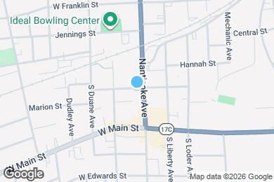 Map image of the property - 100 Nanticoke Ave