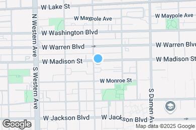 Map image of the property - 1 S Leavitt St
