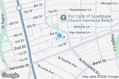 Map image of the property - 1202 2nd St