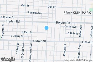 Map image of the property - 327 Wilson Ave