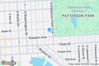 Map image of the property - 415 S Madeira St