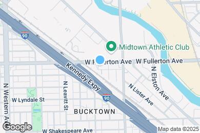 Map image of the property - 2049 W Fullerton Ave