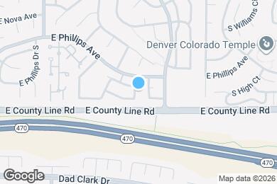 Map image of the property - 1295 E Phillips Pl