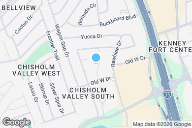 Map image of the property - 2007 Old W Pl