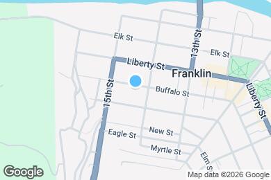 Map image of the property - 1415 Buffalo St