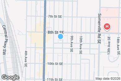 Map image of the property - 1213 8th Ave SE