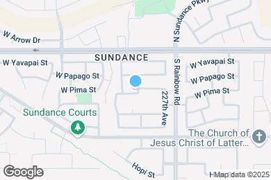 Map image of the property - 22814 W Pima St