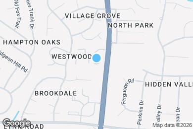 Map image of the property - 6705 Twin Tree Ct