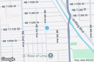 Map image of the property - 400 NE 110th Ter