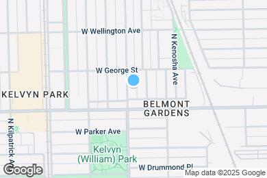 Map image of the property - 2831 N Kostner Ave