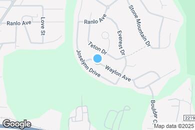 Map image of the property - 1332 Waylon Ave