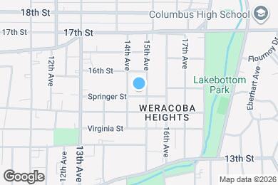 Map image of the property - 1413 Springer St