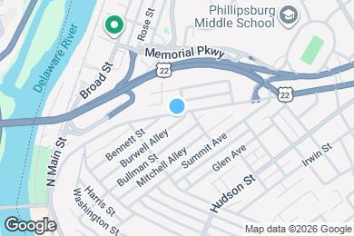 Map image of the property - 208 Morris St